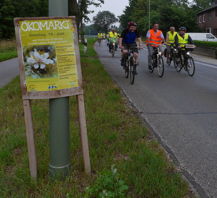 Achim Schmitz bei der 1. 'Meerbuscher Rad-Nacht' 2018 in Meerbusch